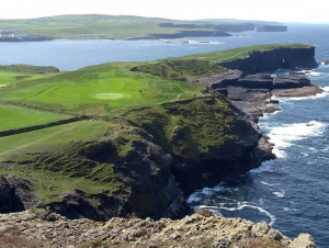 Play a spectacular cliff-top course at Kilkee Golf Club