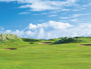 Play the golf links at Spanish Point Golf Club