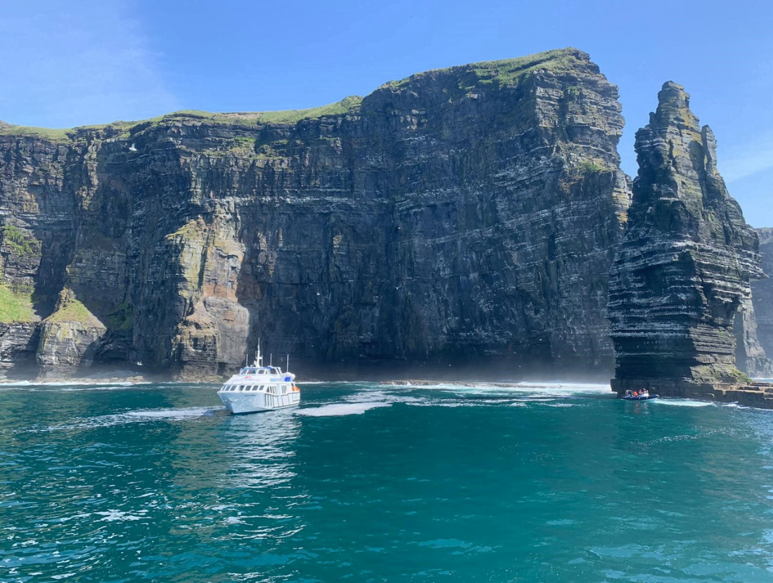 Sail with Doolin Ferry to the Cliffs of Moher