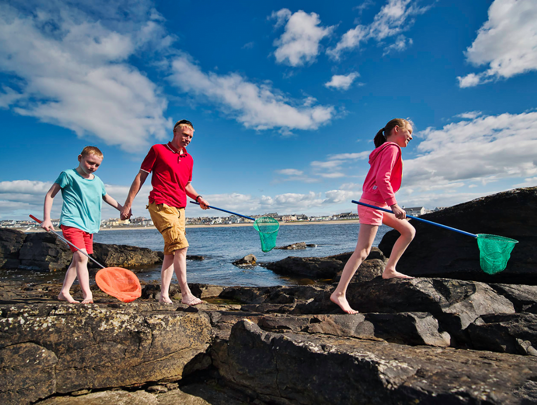 Enjoy Kilkee Blue Flag Beach - one of Ireland's favourite beaches