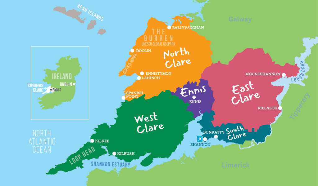 Map | County Clare, Ireland