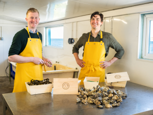 Flaggy Shore Oyster Experience side bar