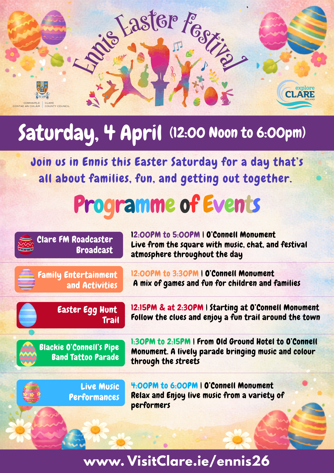 Ennis Easter Festival Programme 2026