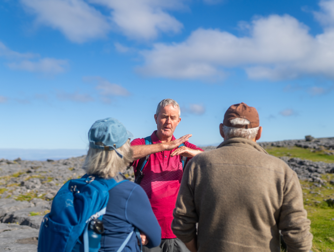 Inspirational walk with Pius Murray Side image